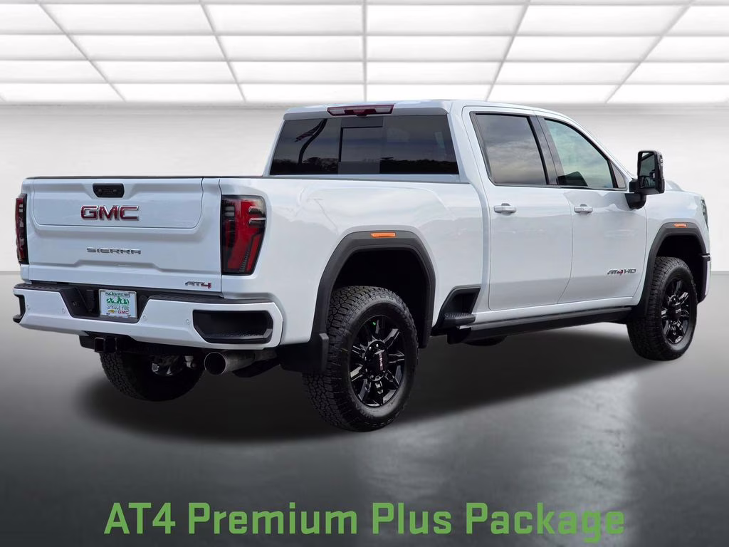 2026 Summit White GMC Sierra 2500HD AT4 4X4 Truck