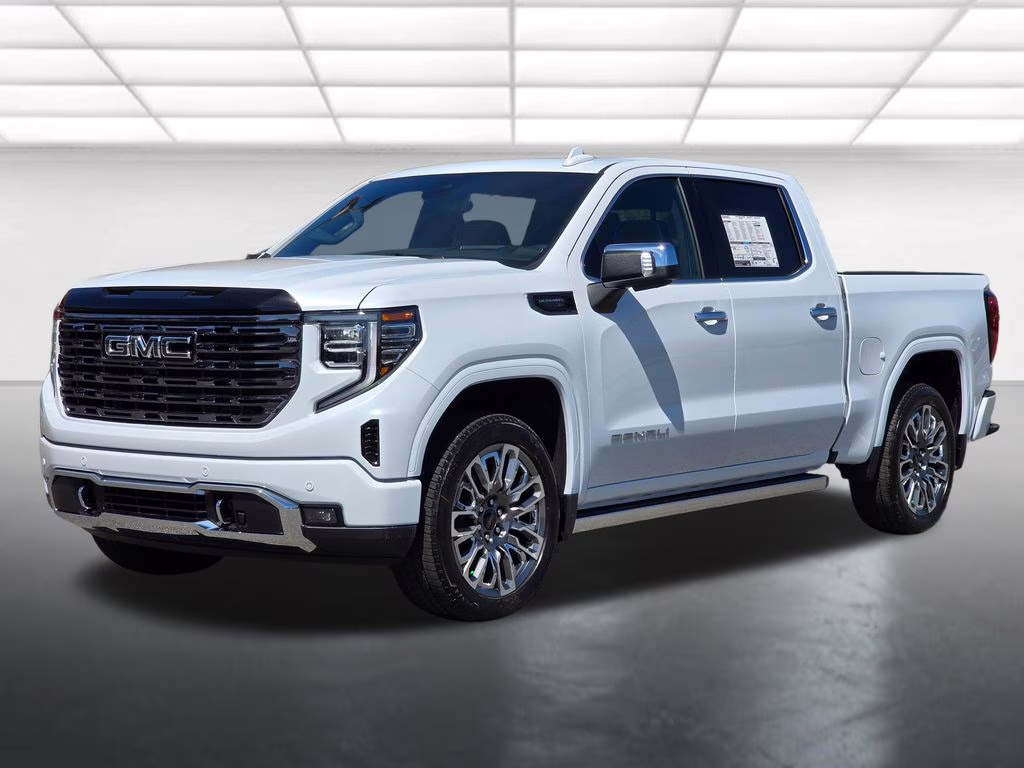 2026 Glacier White Tricoat GMC Sierra 1500 Denali Ultimate 4X4 Truck