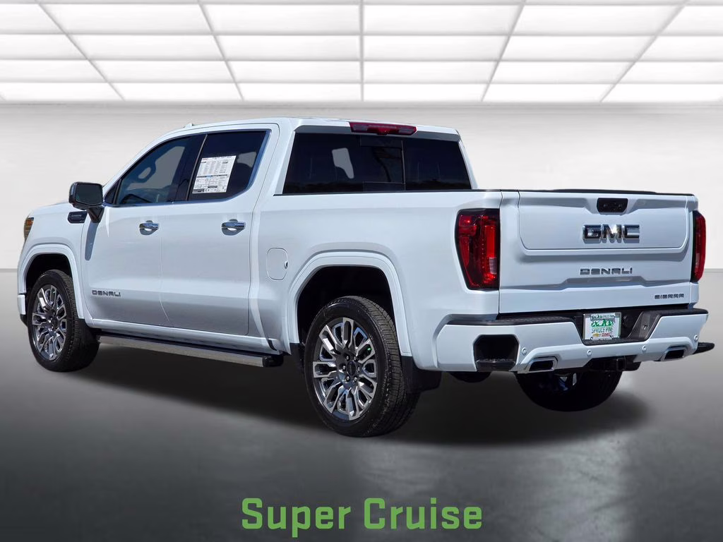 2026 Glacier White Tricoat GMC Sierra 1500 Denali Ultimate 4X4 Truck