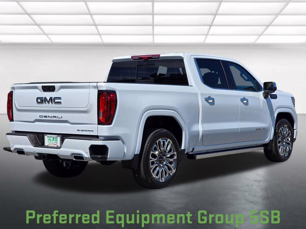 2026 Glacier White Tricoat GMC Sierra 1500 Denali Ultimate 4X4 Truck