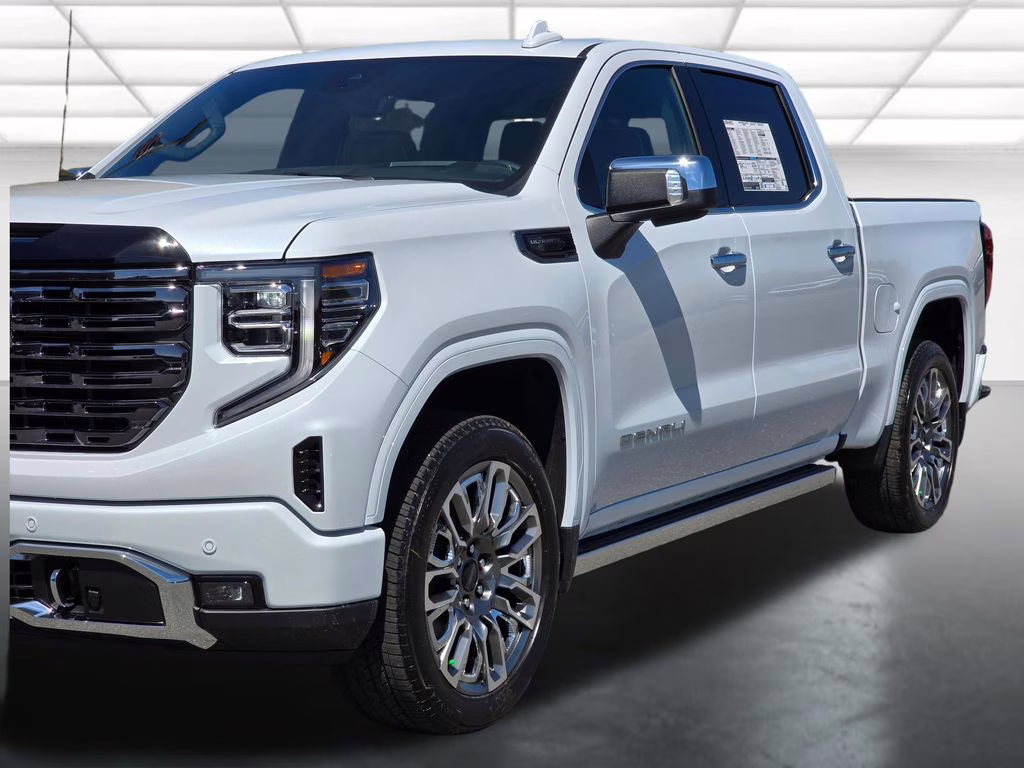 2026 Glacier White Tricoat GMC Sierra 1500 Denali Ultimate 4X4 Truck
