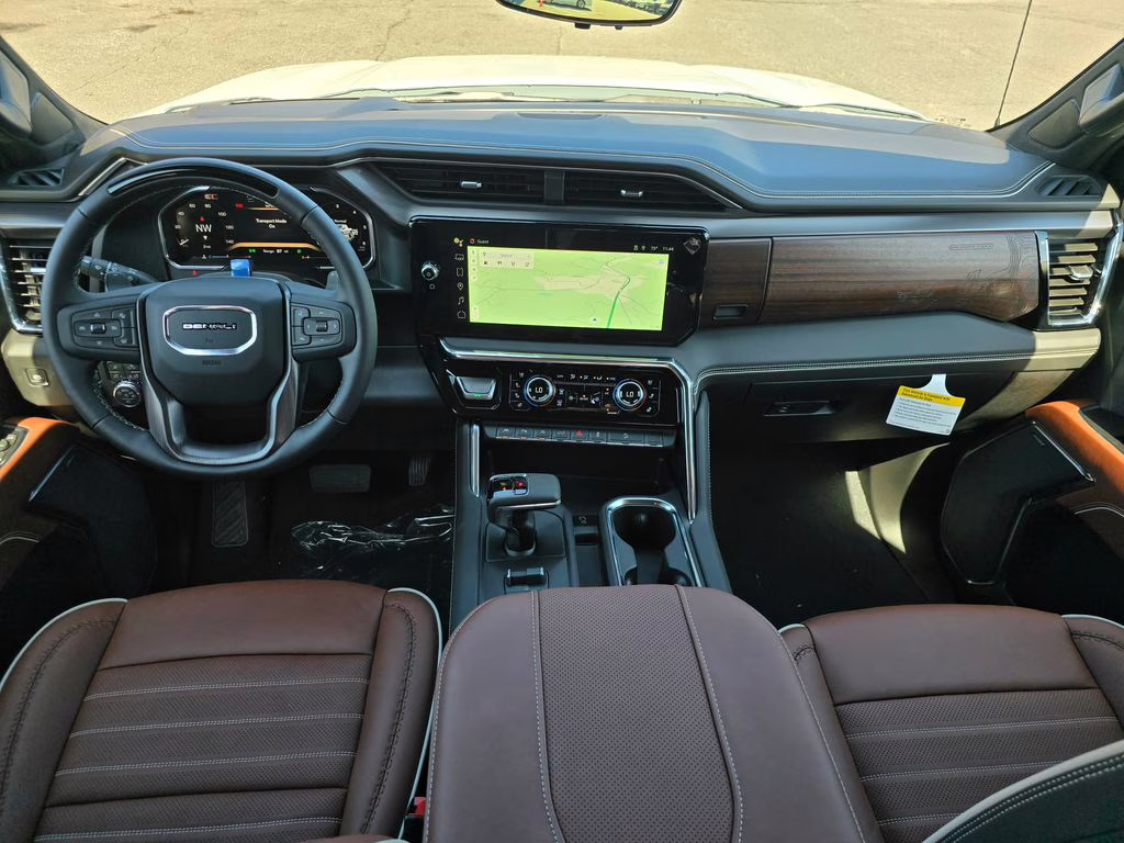 2026 Glacier White Tricoat GMC Sierra 1500 Denali Ultimate 4X4 Truck