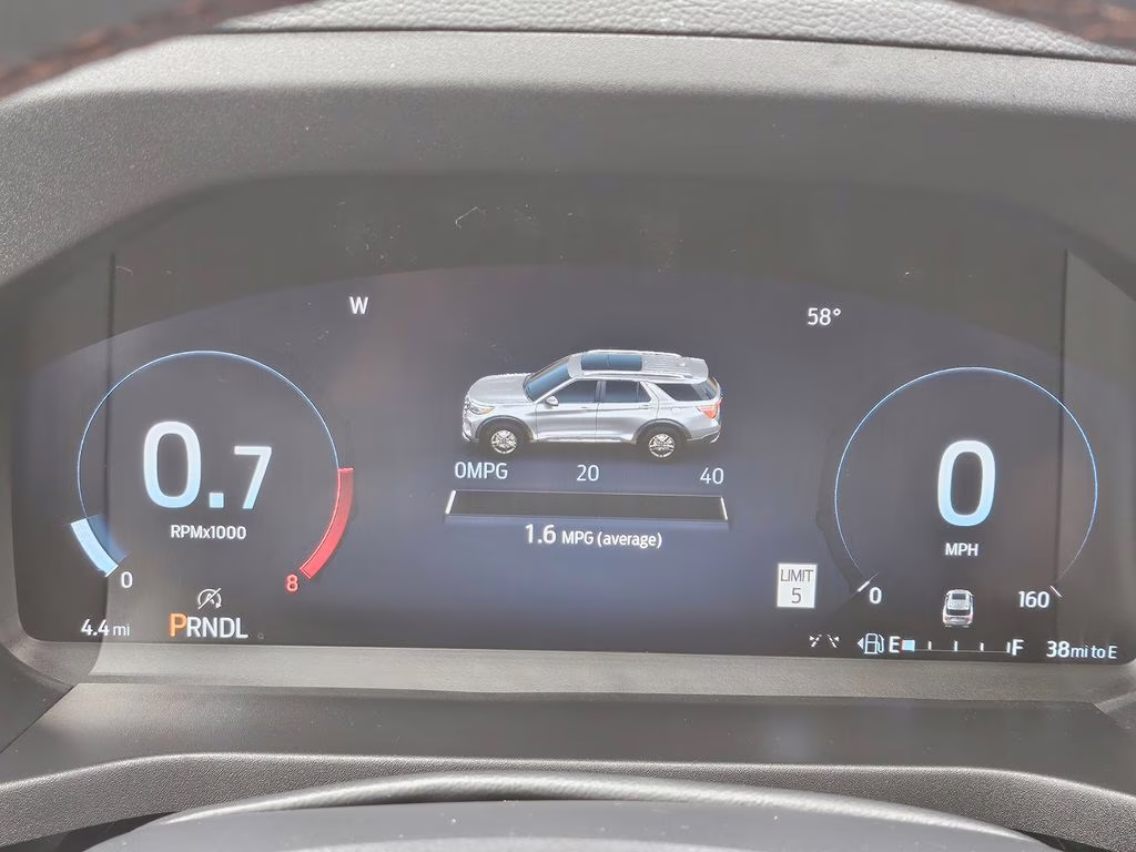 2026 Space White Metallic Ford Explorer Active RWD SUV