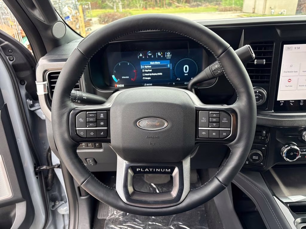 2026 Glacier Gray Metallic TriCoat Ford Super Duty F-350 SRW Platinum 4X4 Truck