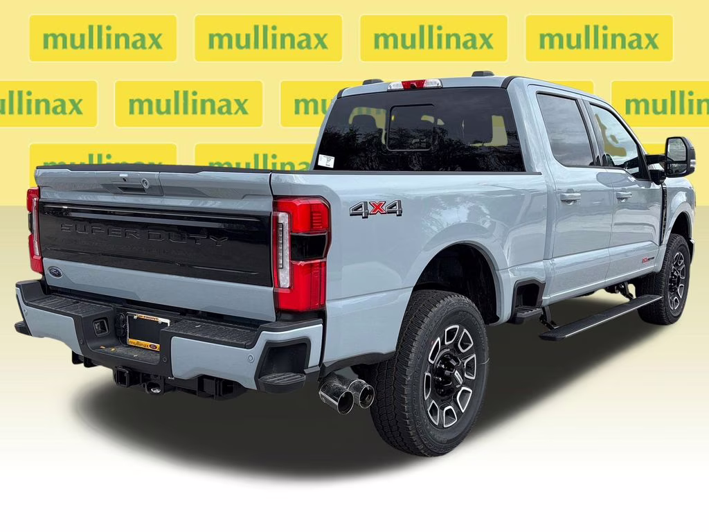 2026 Glacier Gray Metallic TriCoat Ford Super Duty F-350 SRW Platinum 4X4 Truck