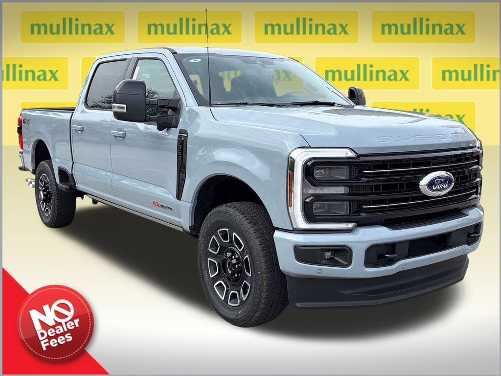 2026 Glacier Gray Metallic TriCoat Ford Super Duty F-350 SRW Platinum 4X4 Truck