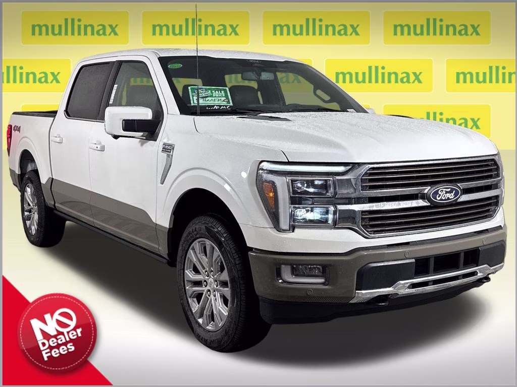 2026 Star White Metallic Tri-Coat Ford F-150 King Ranch 4X4 Truck