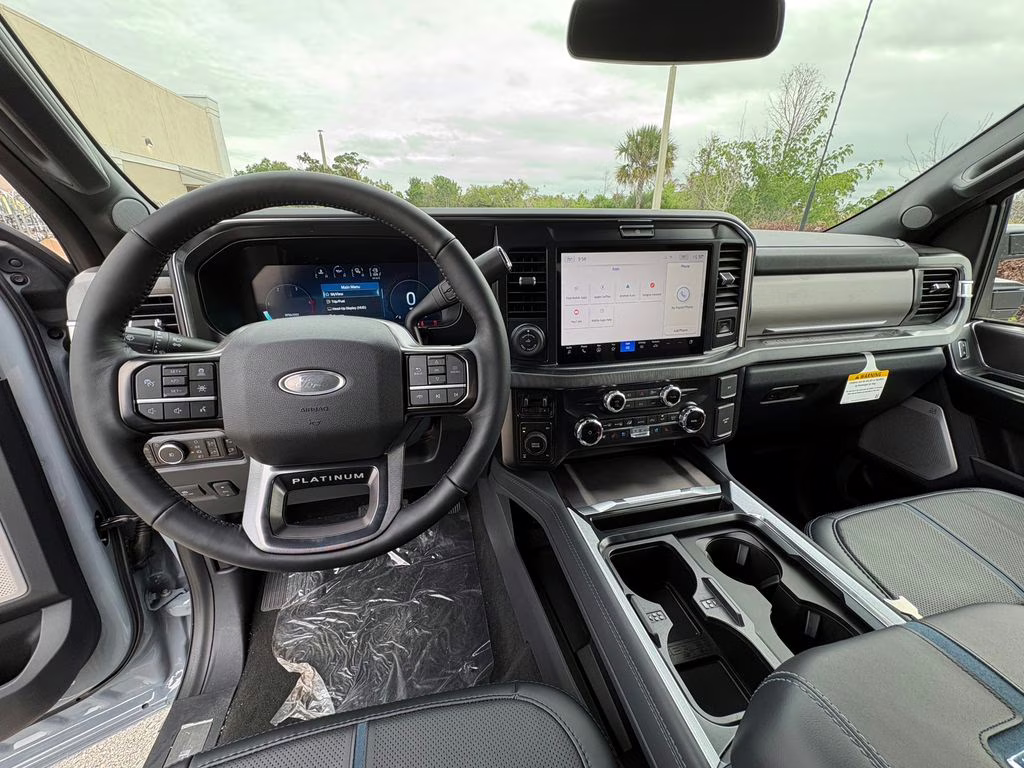 2026 Glacier Gray Metallic TriCoat Ford Super Duty F-350 SRW Platinum 4X4 Truck