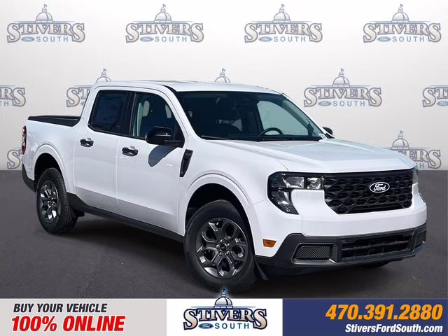 2025 Oxford White Ford Maverick XLT AWD Truck