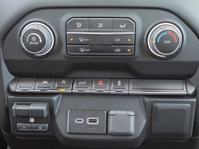 2025 Summit White Chevrolet Silverado 1500 WT 4X4 Truck