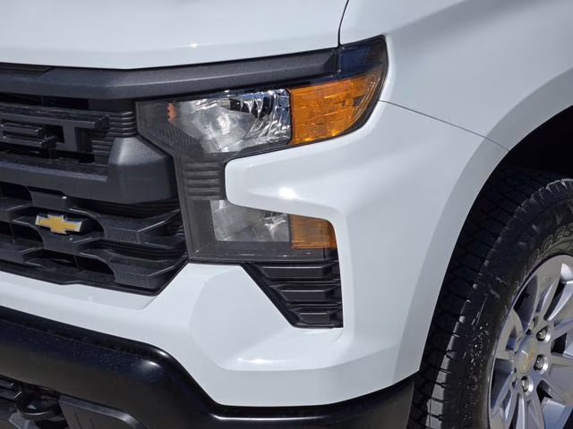 2025 Summit White Chevrolet Silverado 1500 WT 4X4 Truck