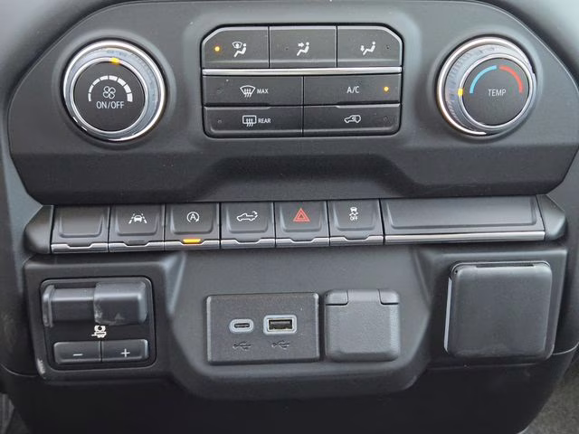 2025 Summit White Chevrolet Silverado 1500 WT 4X4 Truck