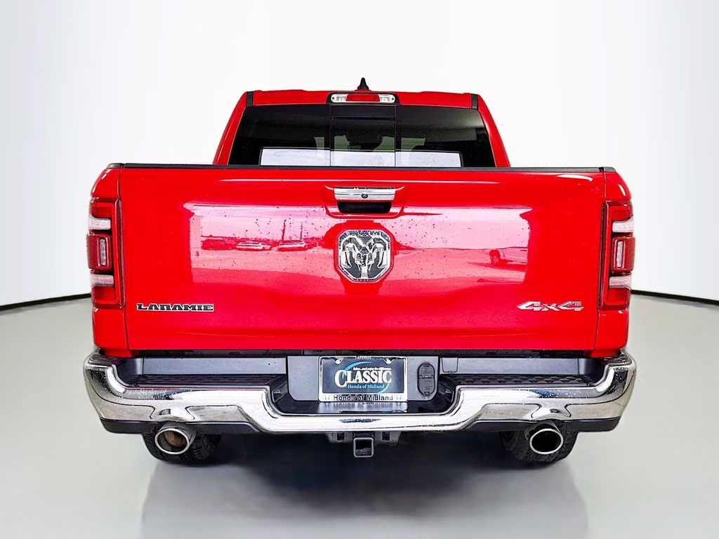 2022 Flame Red Clearcoat Ram 1500 Laramie 4X4 Truck