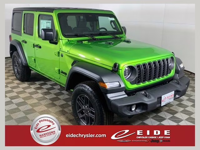2026 Mojito Clearcoat Jeep Wrangler 4-Door Sport S 4X4 SUV