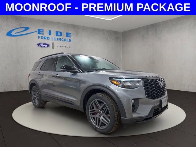 2026 Carbonized Gray Metallic Ford Explorer ST-Line 4X4 SUV