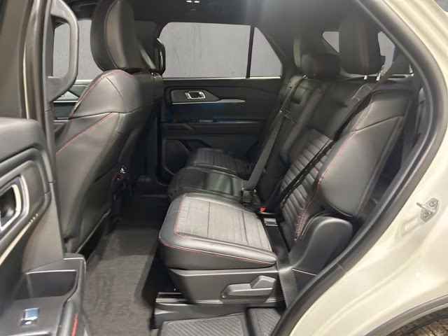 2026 Star White Metallic Tri-Coat Ford Explorer ST-Line 4X4 SUV