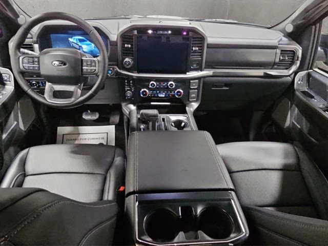 2026 Antimatter Blue Metallic Ford F-150 Lariat Black Appearance 4X4 Truck