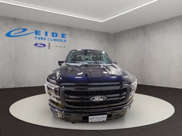 2026 Antimatter Blue Metallic Ford F-150 Lariat Black Appearance 4X4 Truck