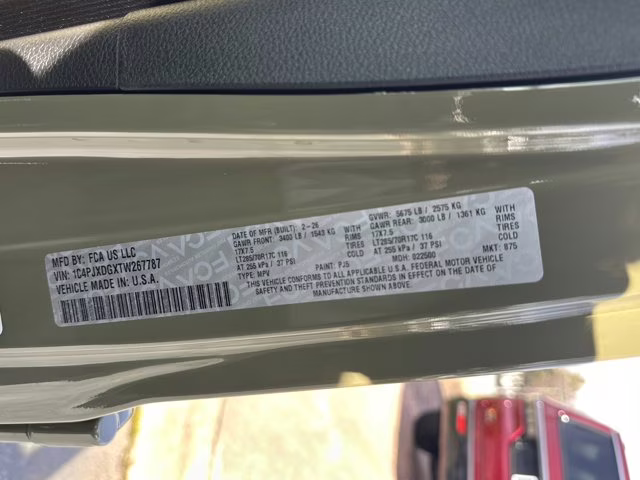 2026 41 Jeep Wrangler Willys 41 4X4 Convertible