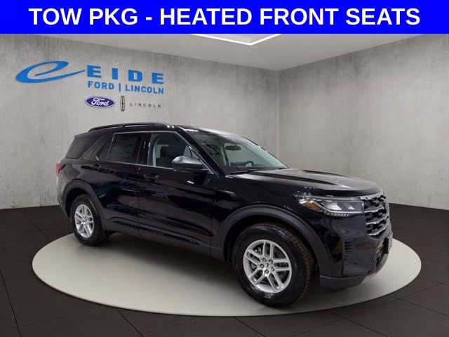 2026 Agate Black Metallic Ford Explorer Active 4X4 SUV