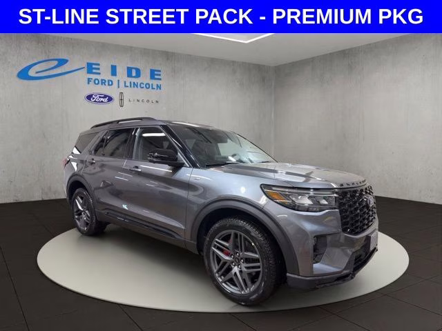2026 Carbonized Gray Metallic Ford Explorer ST-Line 4X4 SUV