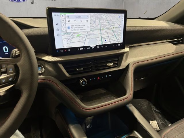 2026 Star White Metallic Tri-Coat Ford Explorer ST-Line 4X4 SUV