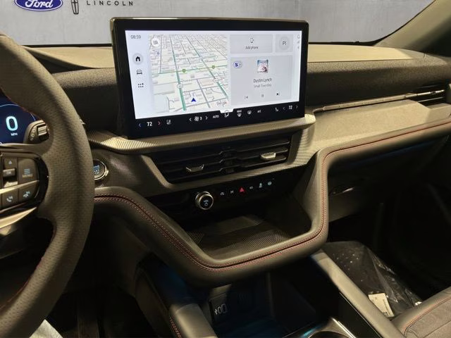 2026 Star White Metallic Tri-Coat Ford Explorer ST-Line 4X4 SUV