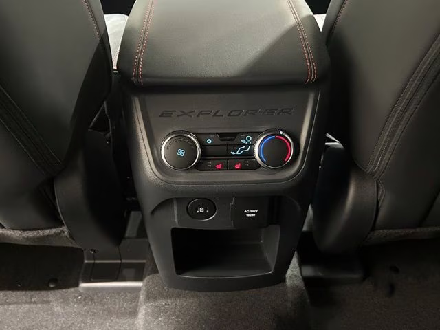 2026 Star White Metallic Tri-Coat Ford Explorer ST-Line 4X4 SUV