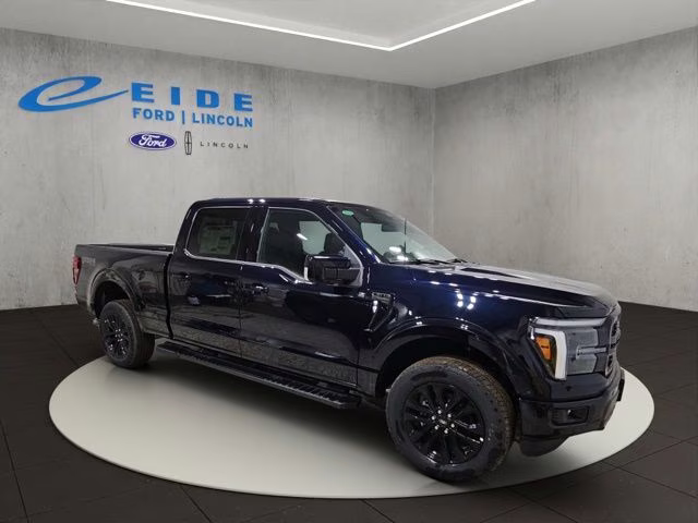 2026 Antimatter Blue Metallic Ford F-150 Lariat Black Appearance 4X4 Truck