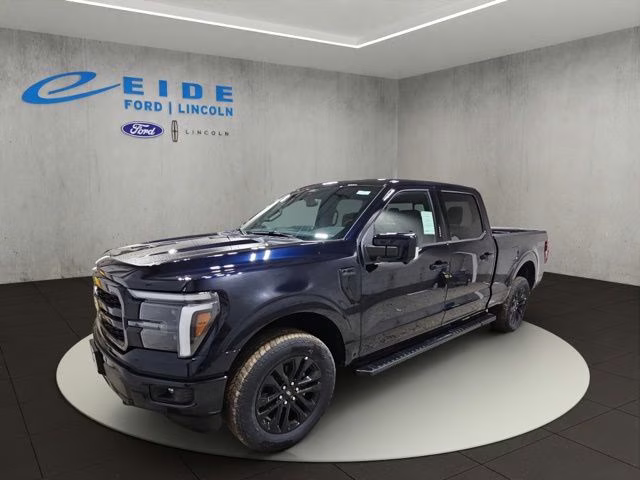 2026 Antimatter Blue Metallic Ford F-150 Lariat Black Appearance 4X4 Truck