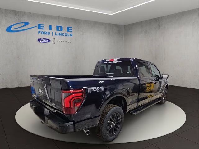 2026 Antimatter Blue Metallic Ford F-150 Lariat Black Appearance 4X4 Truck