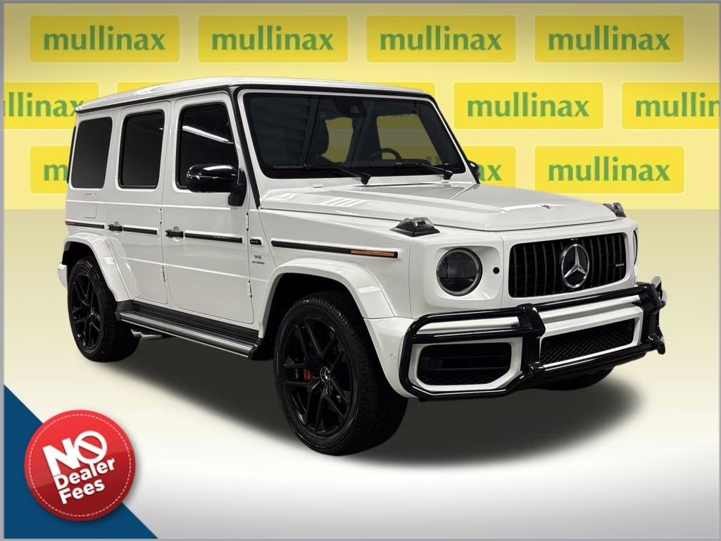 2023 Polar White Mercedes-Benz G-Class G 63 AMG AWD SUV
