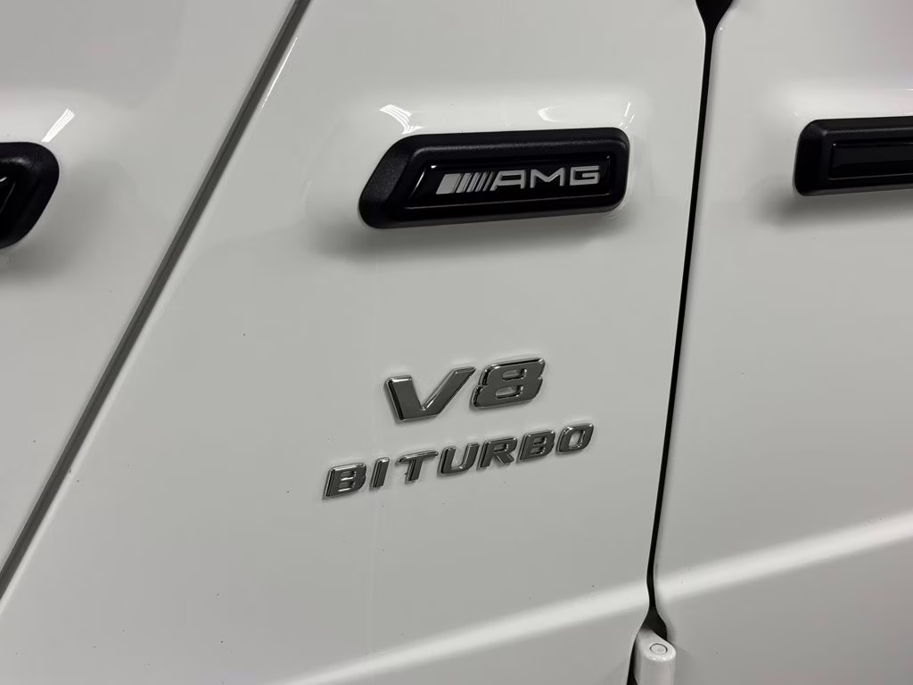 2023 Polar White Mercedes-Benz G-Class G 63 AMG AWD SUV