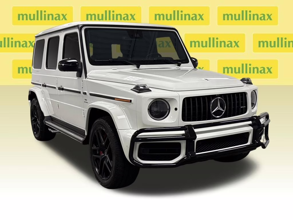 2023 Polar White Mercedes-Benz G-Class G 63 AMG AWD SUV