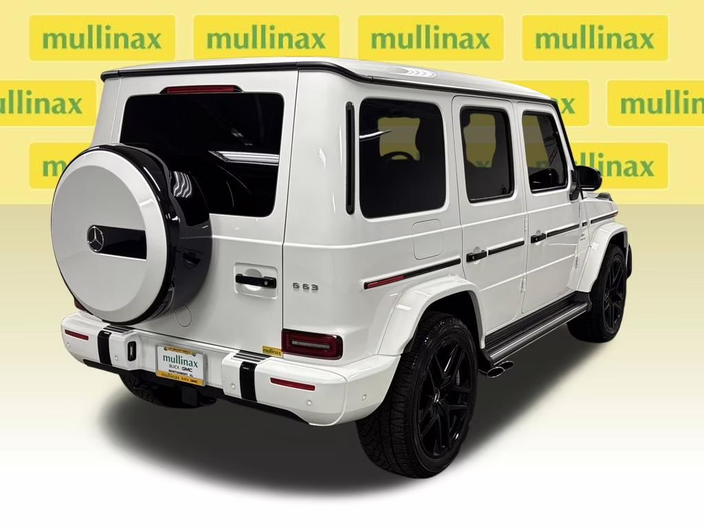 2023 Polar White Mercedes-Benz G-Class G 63 AMG AWD SUV