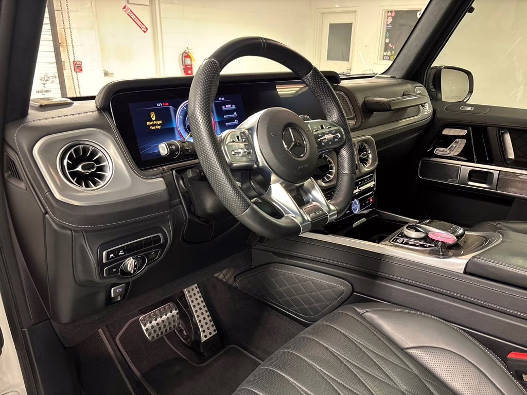 2023 Polar White Mercedes-Benz G-Class G 63 AMG AWD SUV