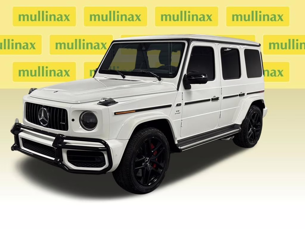 2023 Polar White Mercedes-Benz G-Class G 63 AMG AWD SUV