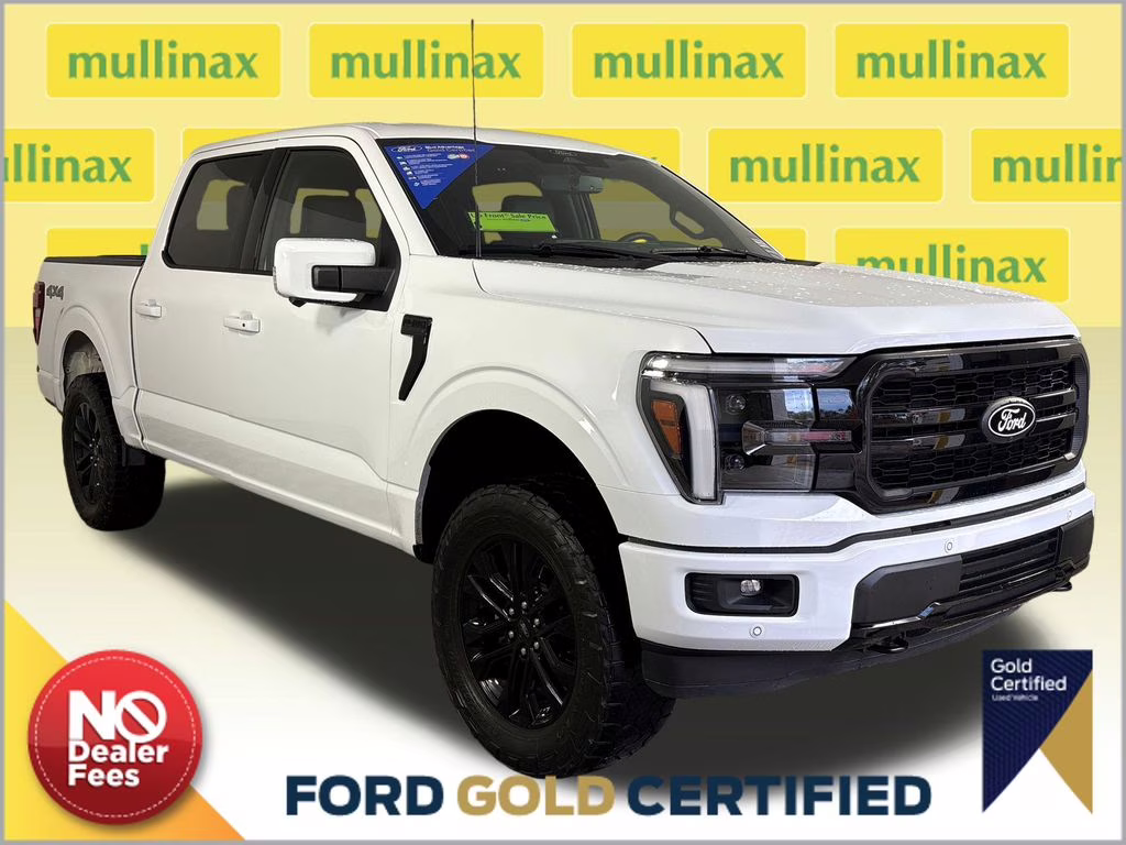 2025 Oxford White Ford F-150 Lariat 4X4 Truck