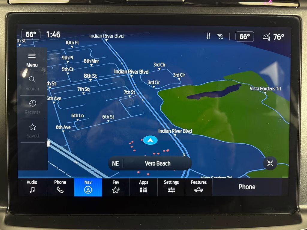 2025 Oxford White Ford F-150 Lariat 4X4 Truck