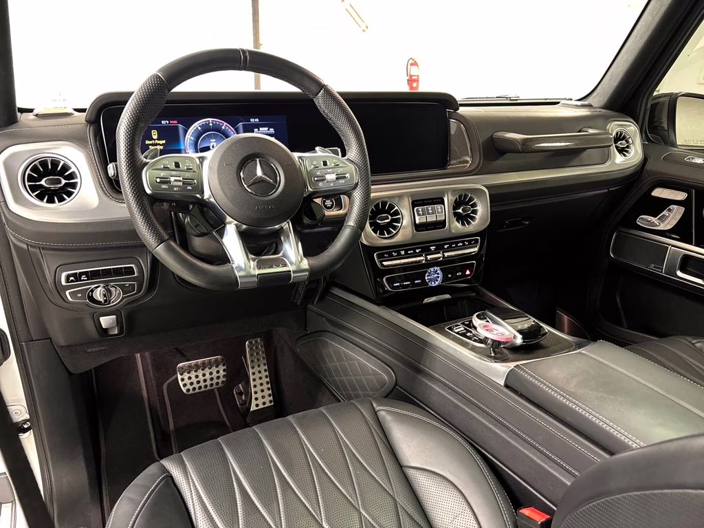 2023 Polar White Mercedes-Benz G-Class G 63 AMG AWD SUV