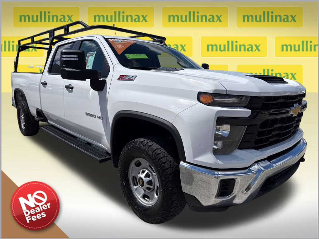 2024 Summit White Chevrolet Silverado 2500HD Work Truck 4X4 Truck