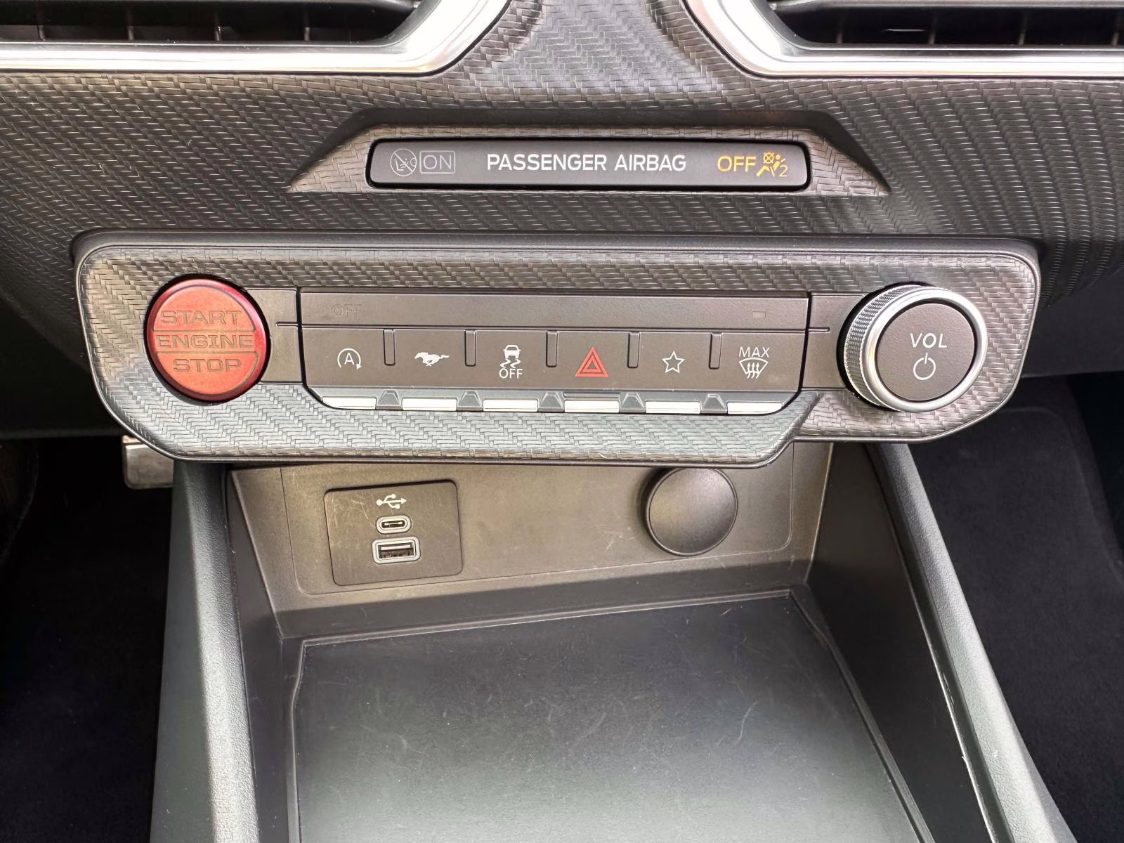 2025 Race Red Ford Mustang EcoBoost Premium Convertible RWD Sedan