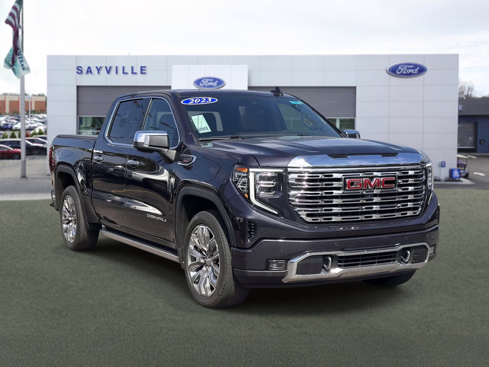 2023 Sterling Metallic GMC Sierra 1500 4WD Crew Cab 147 Denali 4X4 Truck