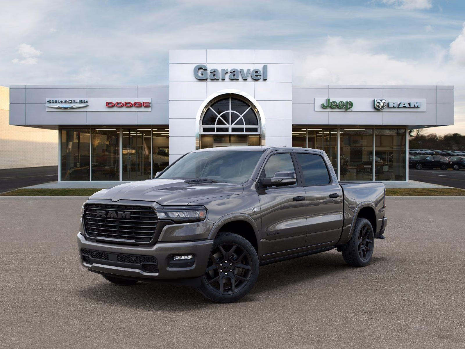 2026 Granite Crystal Metallic Clearcoat Ram 1500 Laramie 4X4 Truck