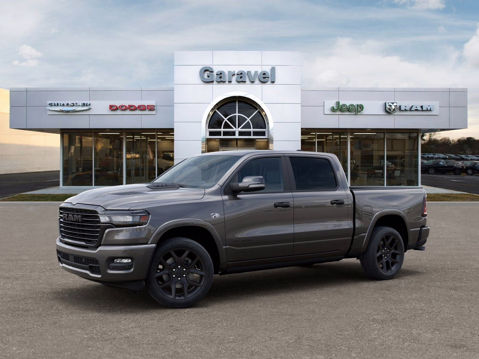 2026 Granite Crystal Metallic Clearcoat Ram 1500 Laramie 4X4 Truck