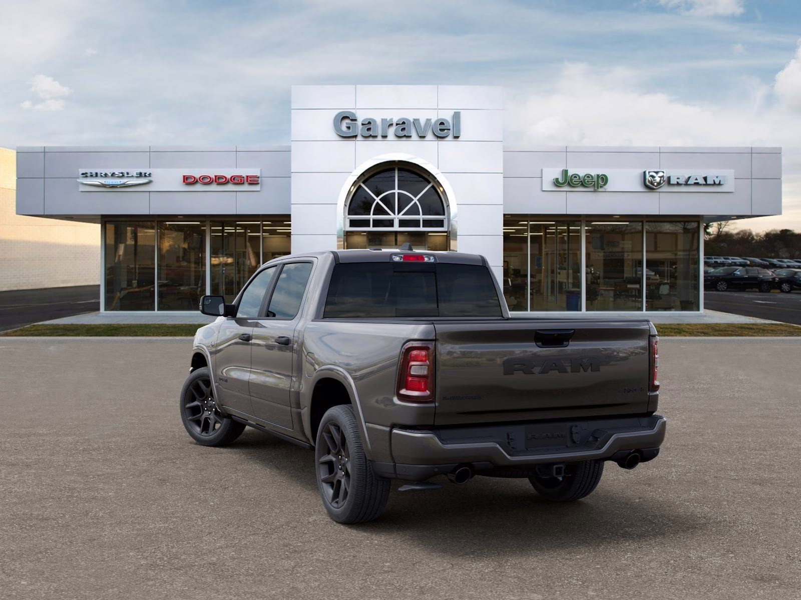 2026 Granite Crystal Metallic Clearcoat Ram 1500 Laramie 4X4 Truck