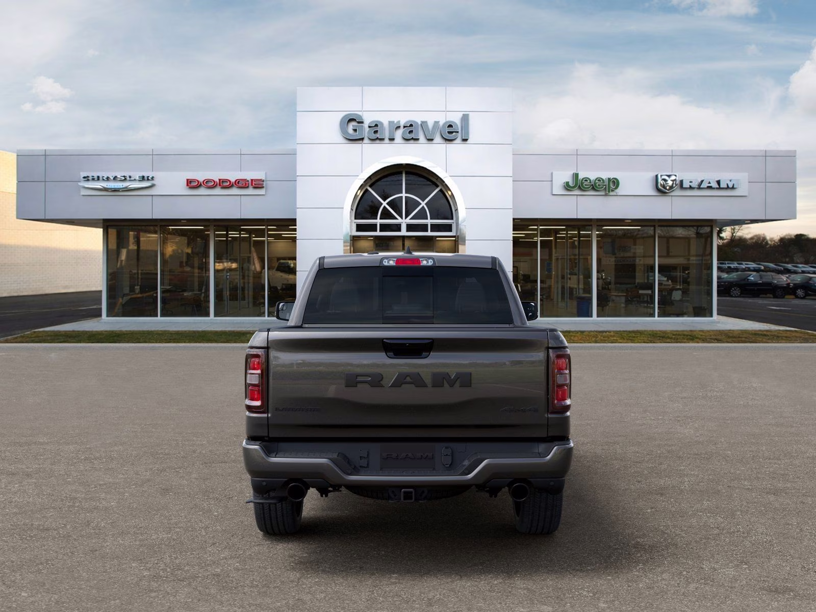 2026 Granite Crystal Metallic Clearcoat Ram 1500 Laramie 4X4 Truck