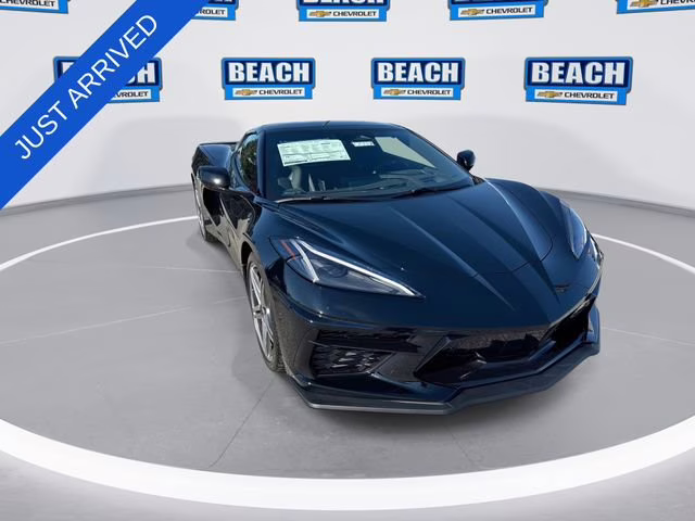 2026 Black Chevrolet Corvette Stingray 3LT RWD Convertible