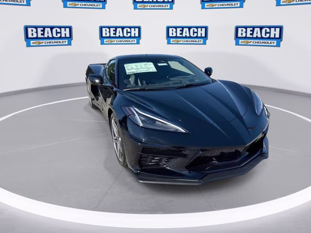 2026 Black Chevrolet Corvette Stingray 3LT RWD Convertible