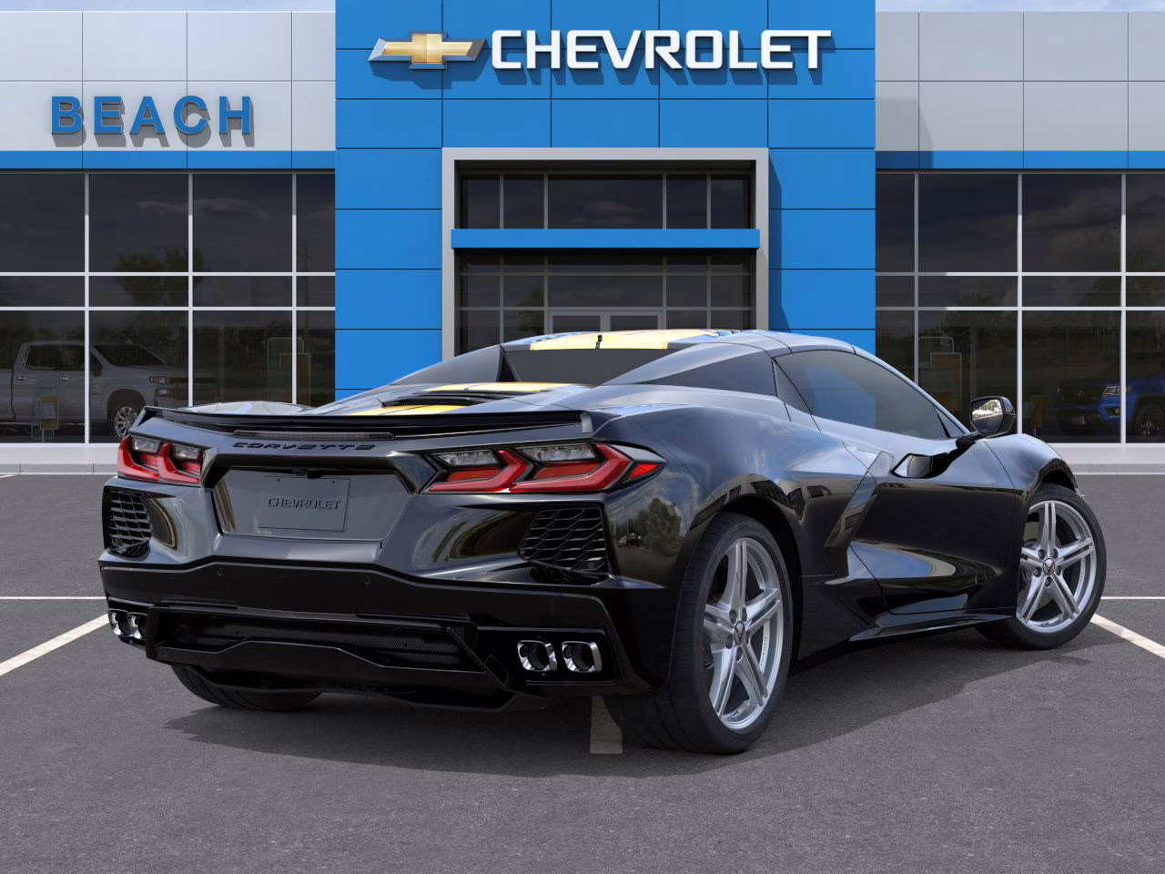 2026 Black Chevrolet Corvette Stingray 3LT RWD Convertible
